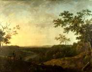 Richard Wilson - The Valley of the Dee, with Chester in the Distance